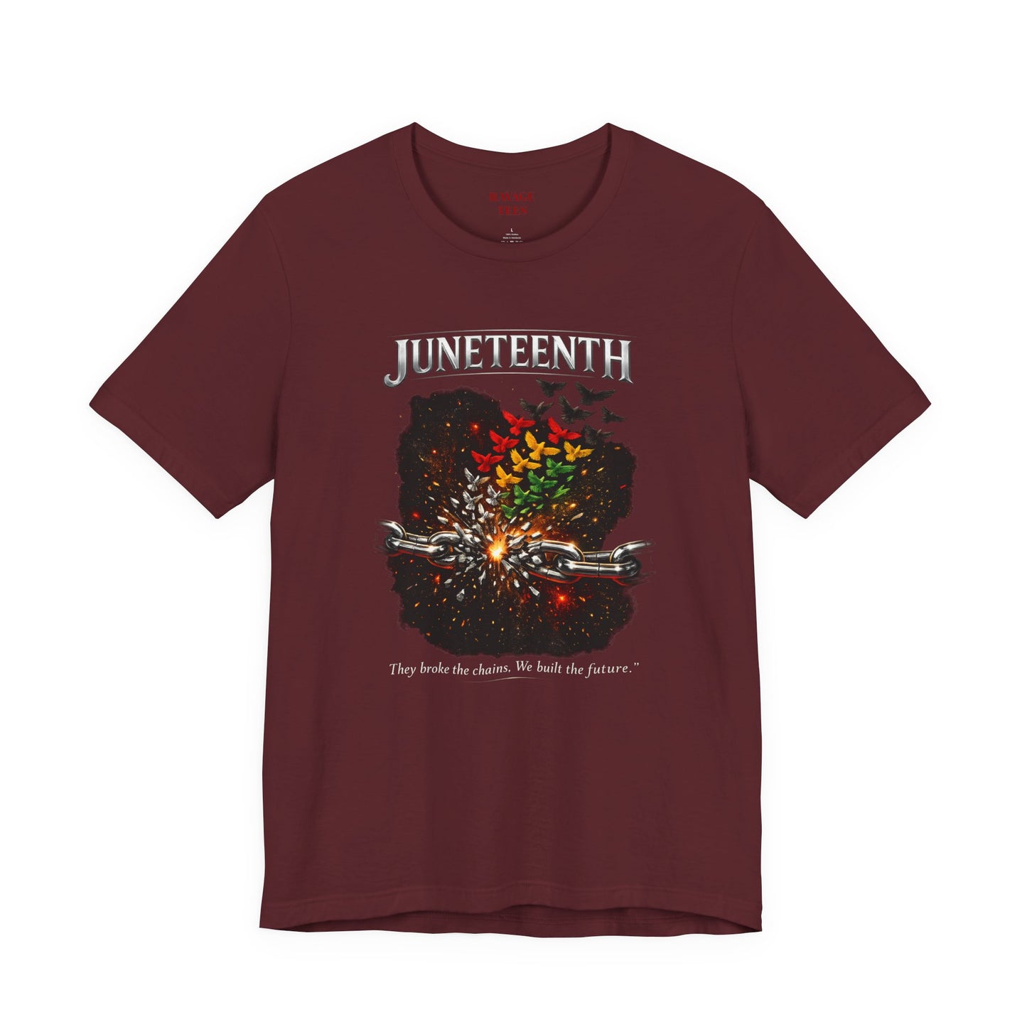 Juneteenth 'They Broke the Chains, We Built the Future' Graphic Tee