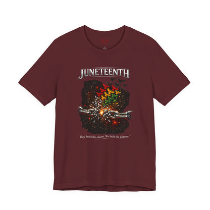 Juneteenth 'They Broke the Chains, We Built the Future' Graphic Tee