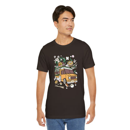 Cute Vintage Street Food Van Tee