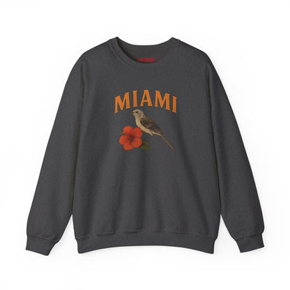 RAVAGE Miami's City Vibe Unisex Crewneck Sweatshirt-Cozy Street Gear