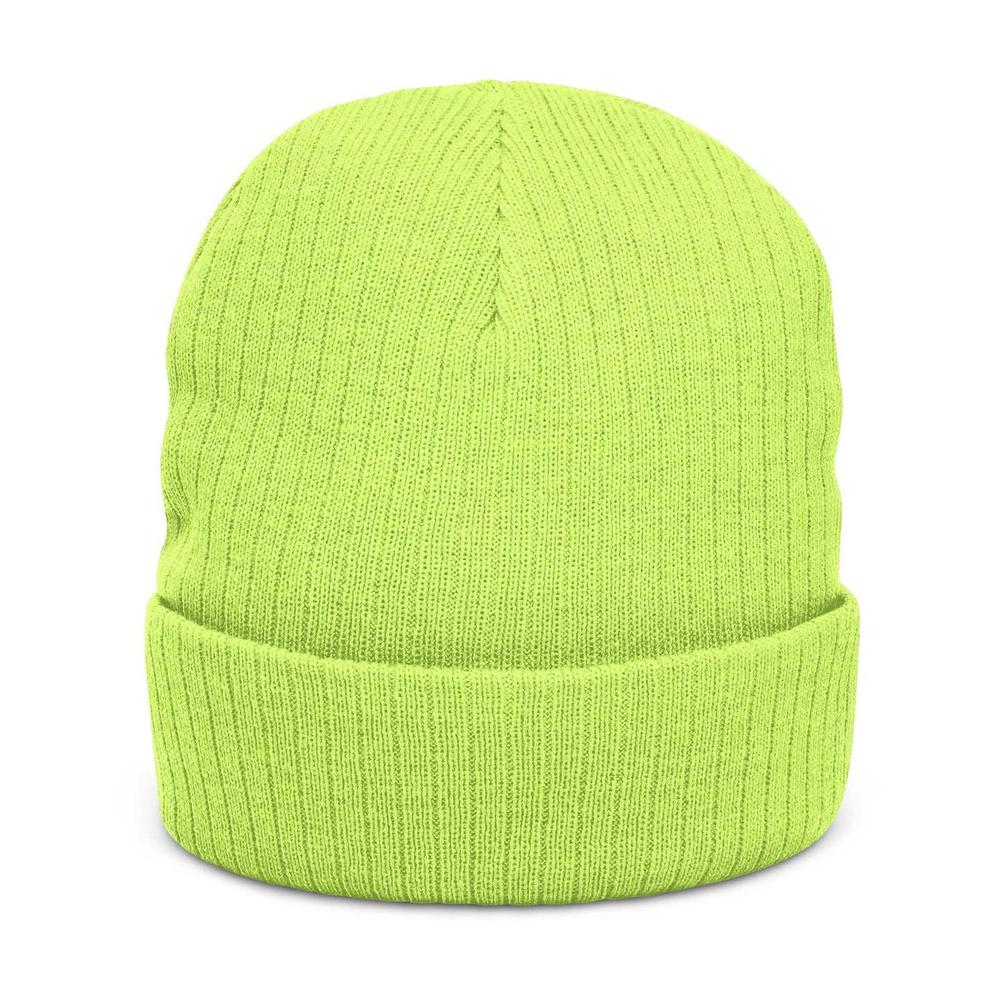Embroidered Ribbed Beanie — SHUTTIEMAN EST 2001 Knit Hat