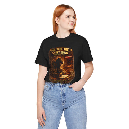 Built In The Booth Tee — Shutt1eman Recording Studio Graphic T‑Shirt