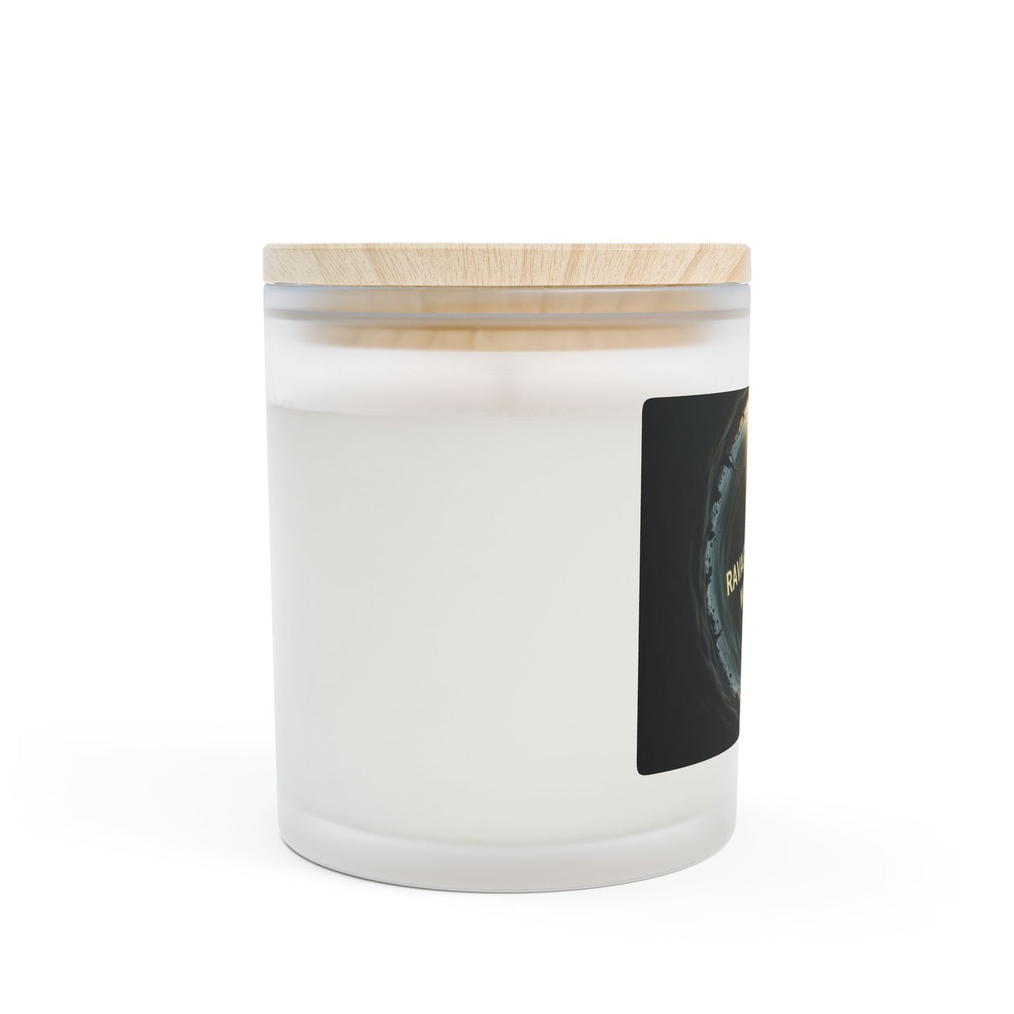 “Ravage Darkness With Light” Frosted Glass Candle 11oz