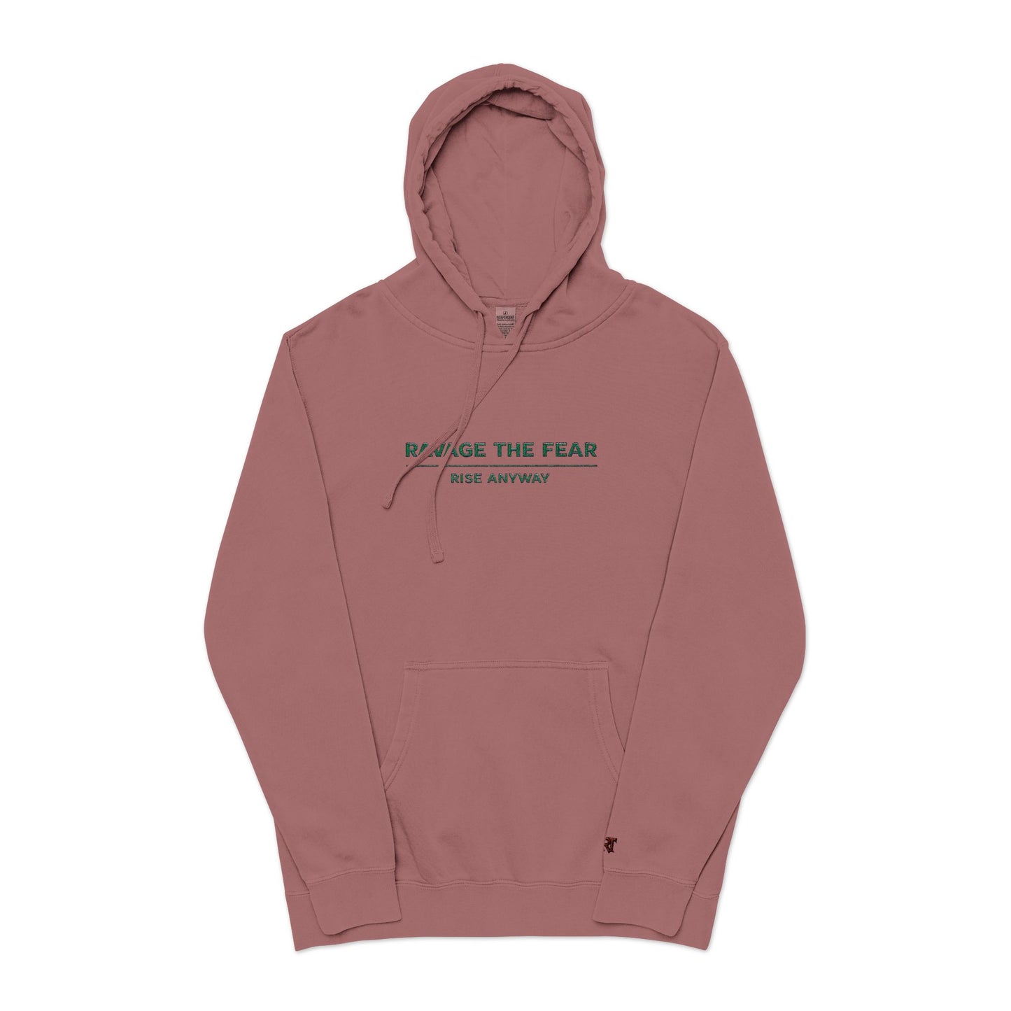 "Explore the Coast" Embroidered Pigment-Dyed Pullover
