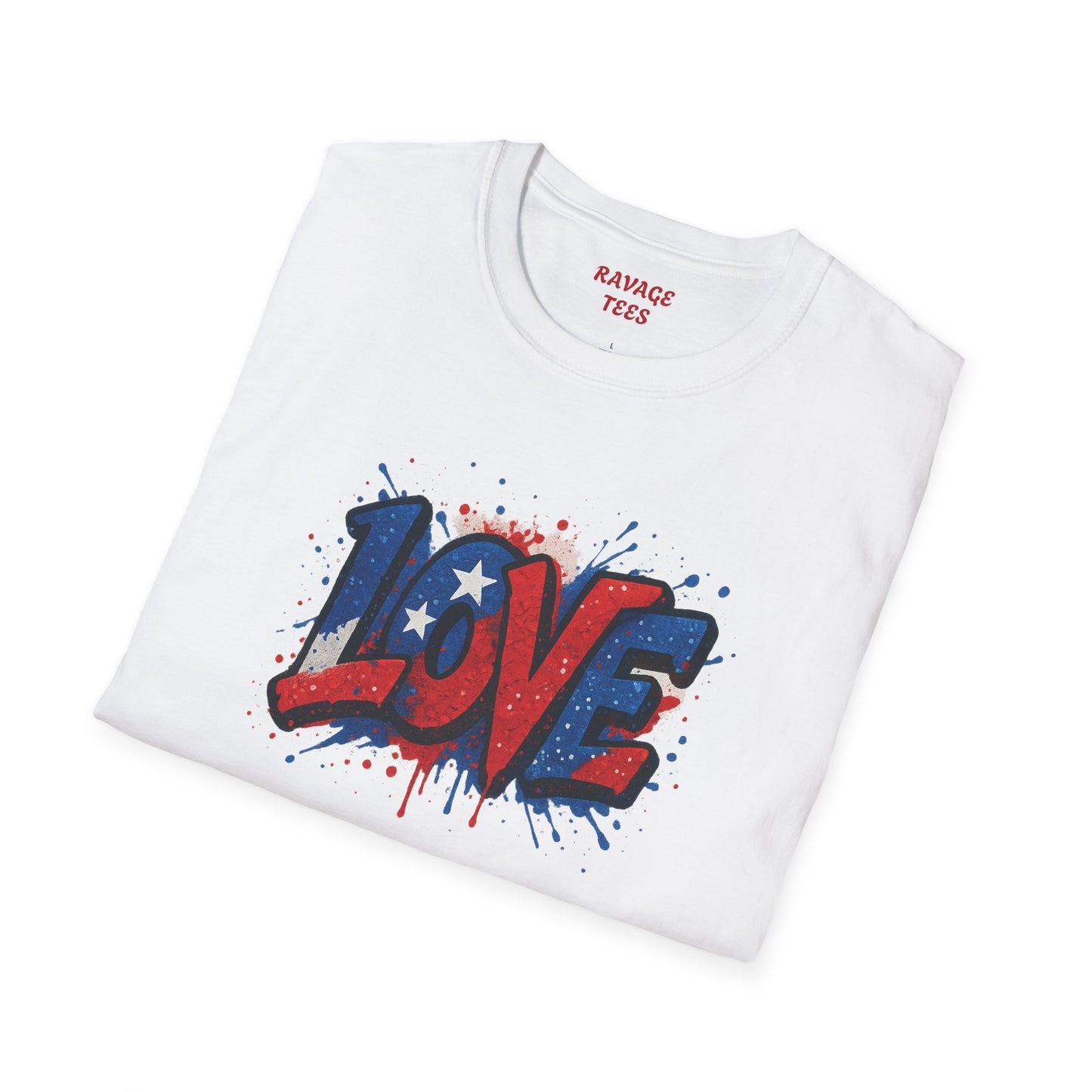Soft Unisex Freedom & Love Graphic Tee | Gift & Daily Wear