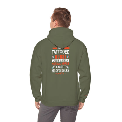 Tattooed Nurse Tee - Unisex Cotton Hoodie for Medical Professionals, Gifts for Nurses, Nurse Appreciation, Medical Humor Tee, Fun [...]