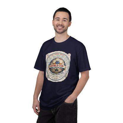 World Cup 2026 Vintage Soccer T-Shirt — USA Canada Mexico Tournament Tee