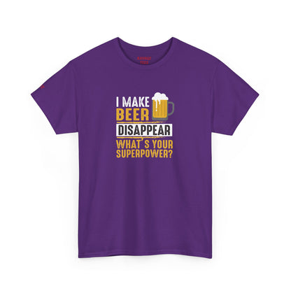 Unisex Beer Superpower Tee | Funny T-Shirt for Beer Lovers