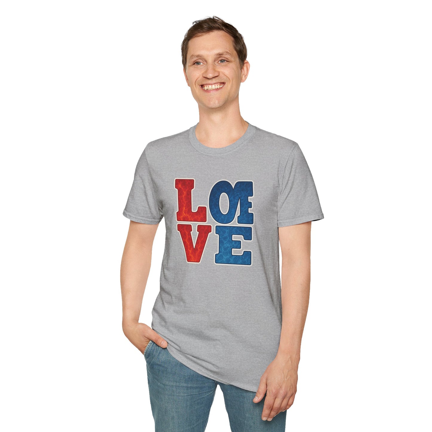 Soft Unisex Freedom & Love Graphic Tee | Gift & Daily Wear