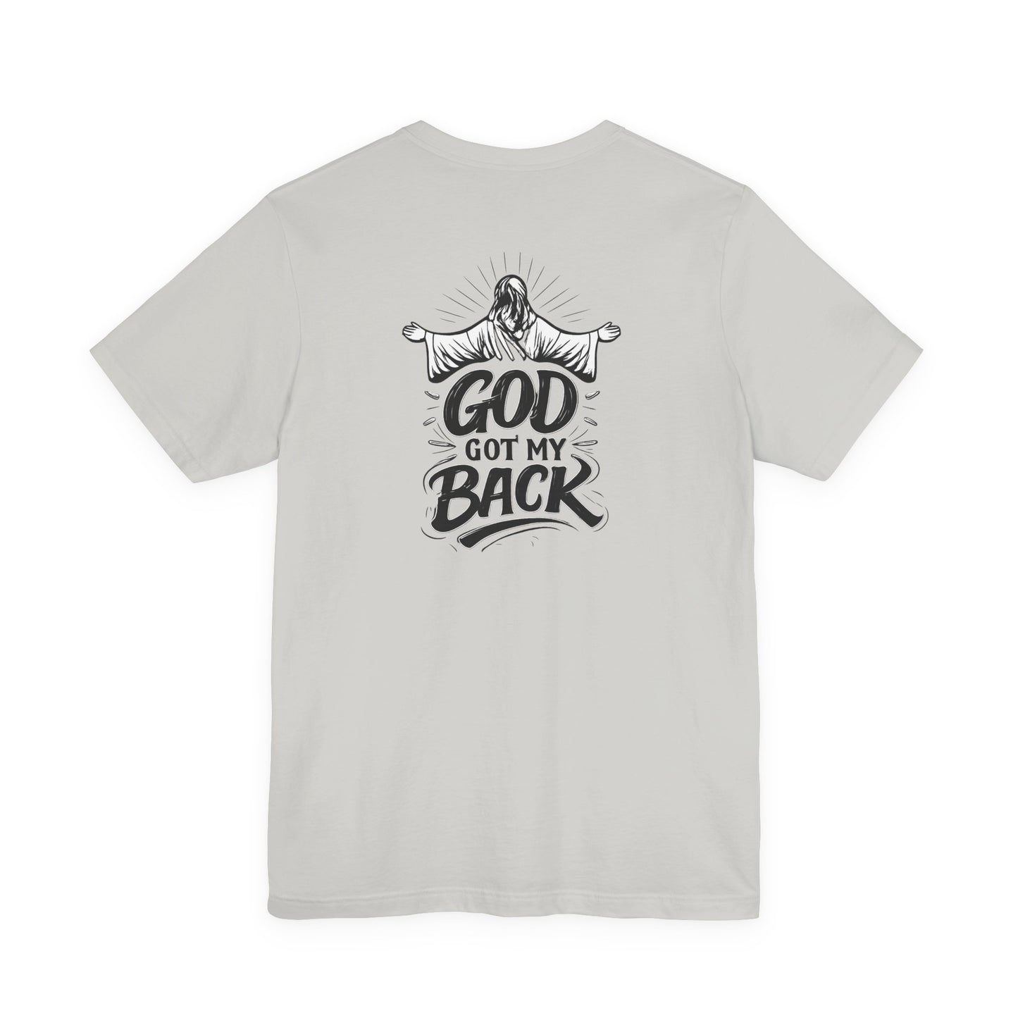 Faith Graphic Tee — 'God Got My Back' Christian T-Shirt