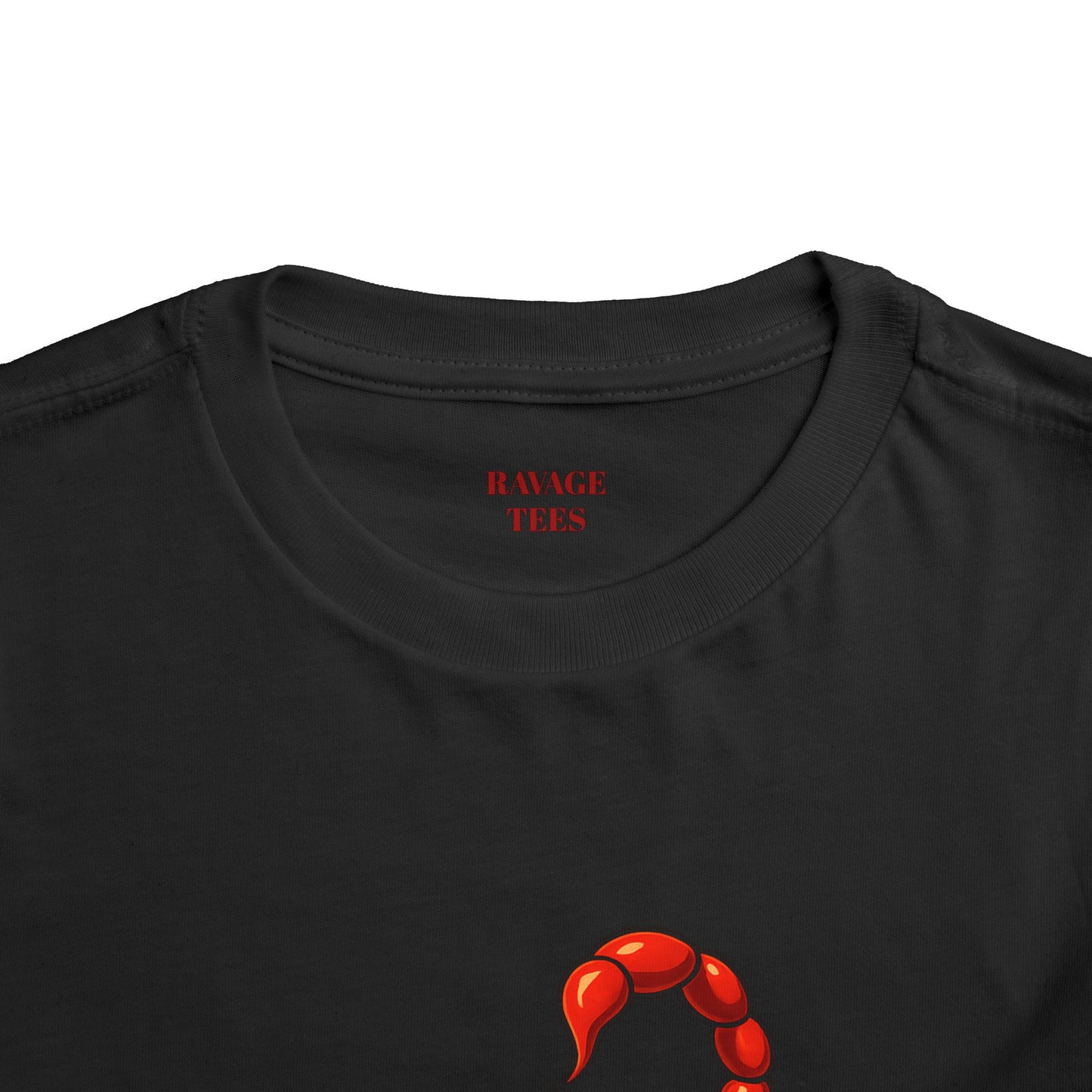 Toddler Tee - Cute Frog Riding Scorpion Graphic