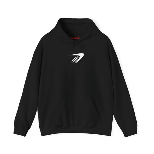 RAVAGE TEES Minimalist Unisex Hooded Sweatshirt – Cozy Everyday Wear for Style and Comfort