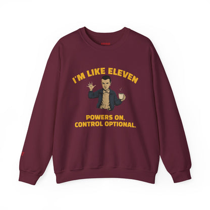 Funny 11th Birthday Crewneck Sweatshirt