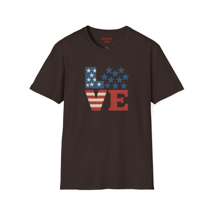 Soft Unisex Freedom & Love Graphic Tee | Gift & Daily Wear