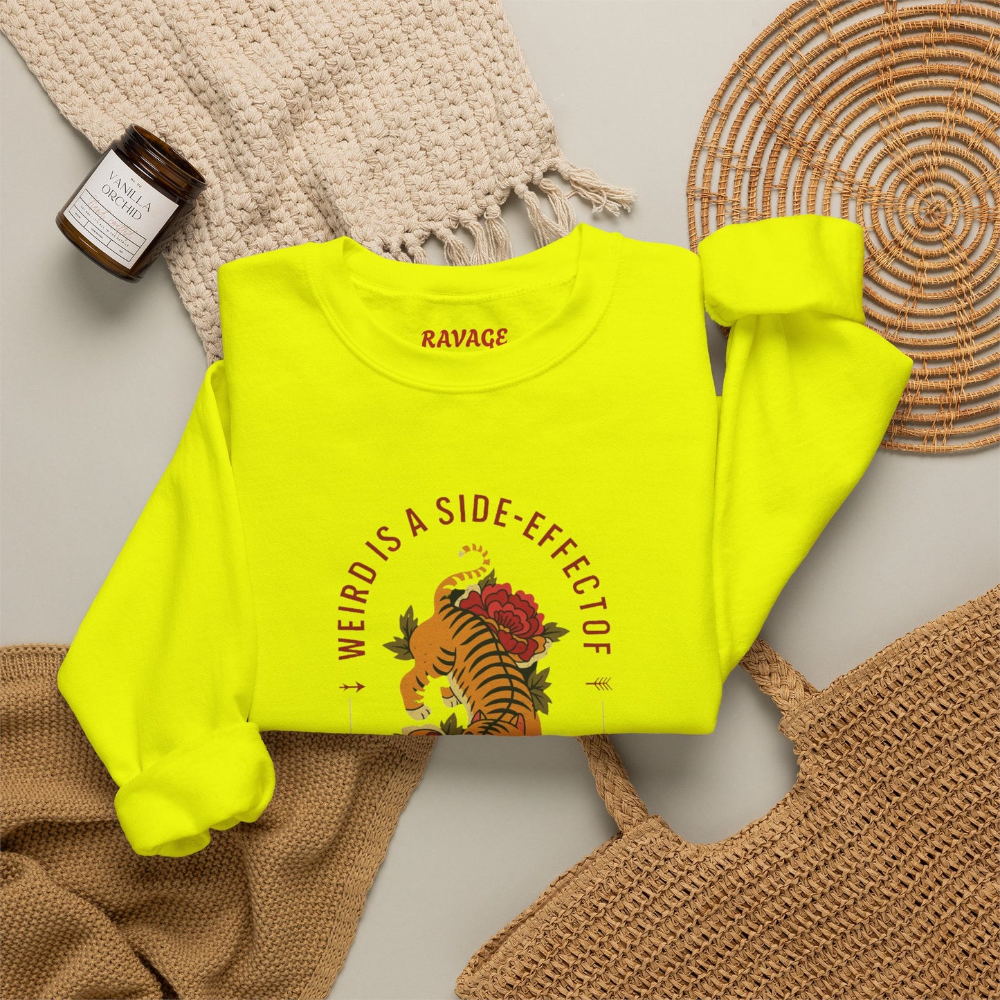 WEIRD IS A SIDE EFFECT OF AWESOME-UnisexSoft style T-Shirt