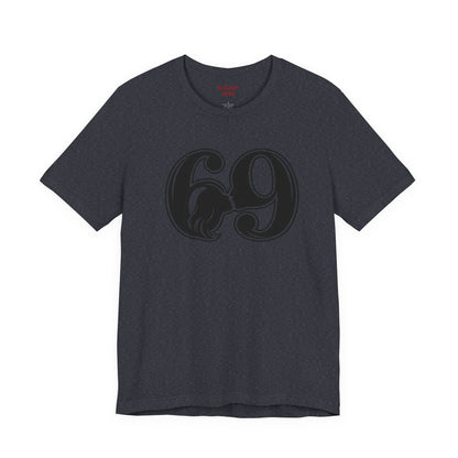 69 Retro Swirl Number Tee