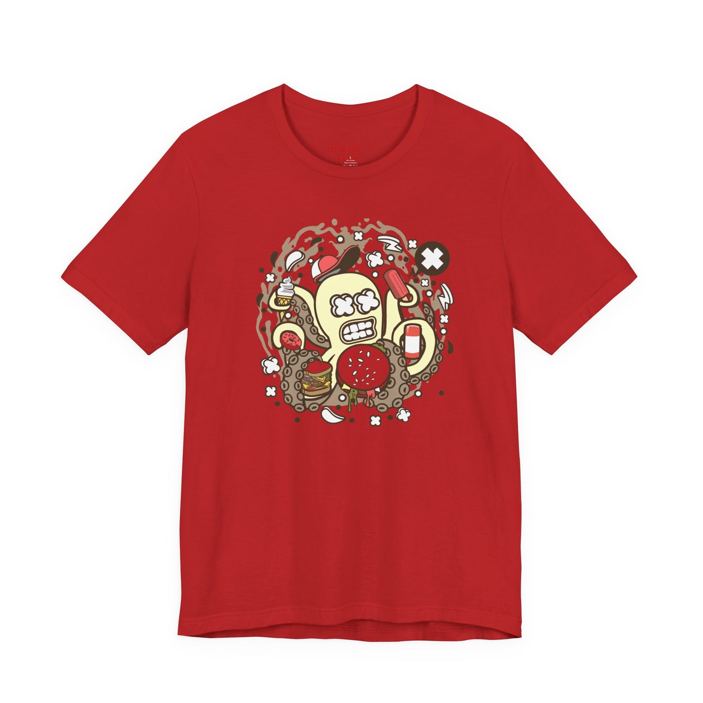Junk Food Octopus Tee