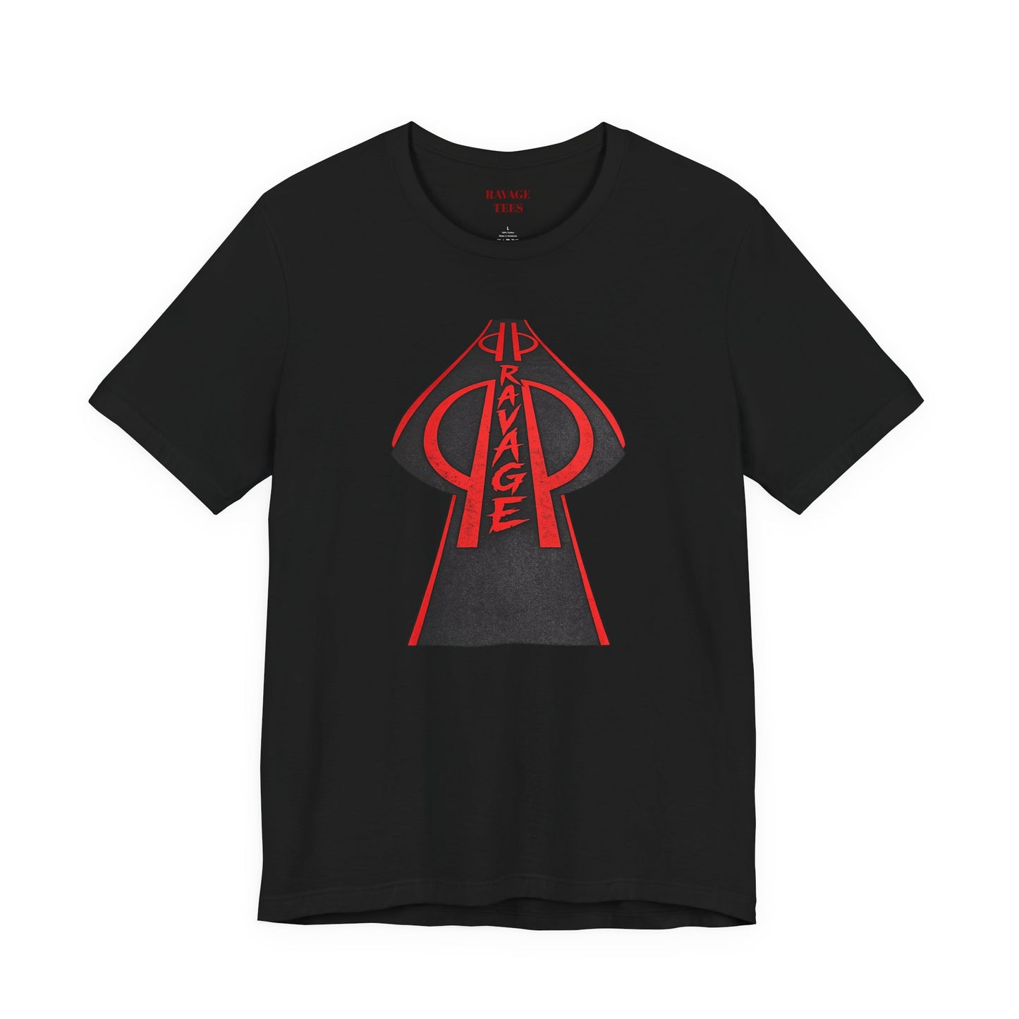 RAVAGE Black & Red Arrowhead Tee