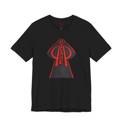 RAVAGE Black & Red Arrowhead Tee