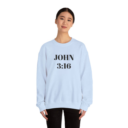 John 3:16 Crewneck Sweatshirt