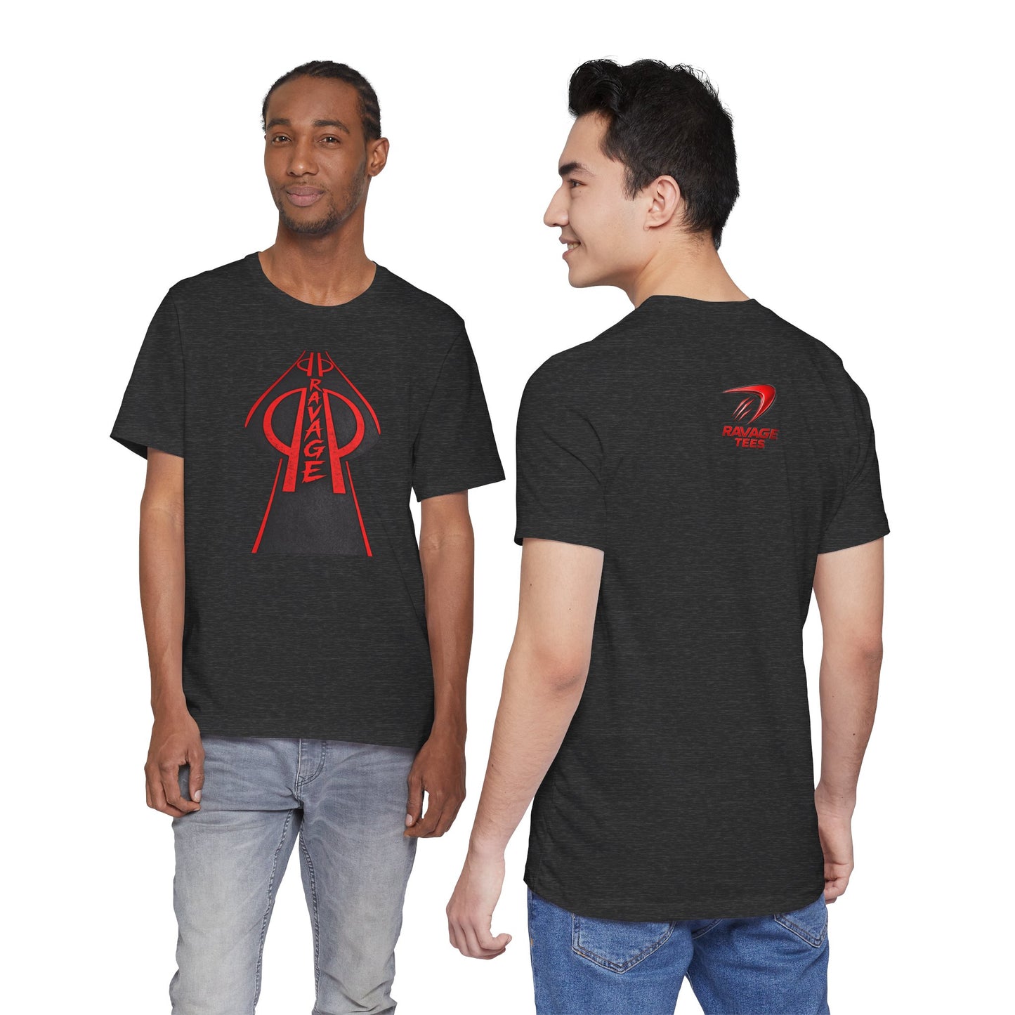 RAVAGE Black & Red Arrowhead Tee