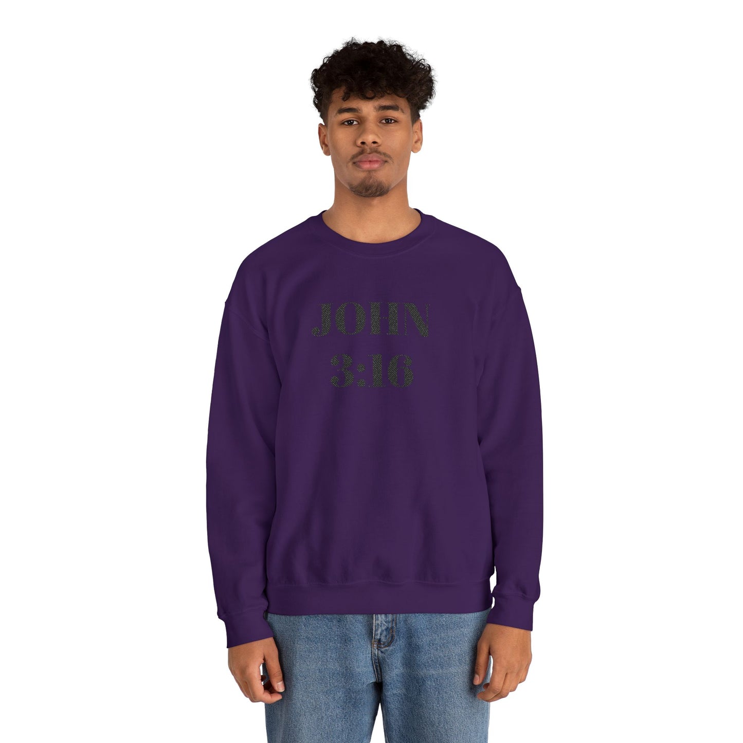 John 3:16 Crewneck Sweatshirt