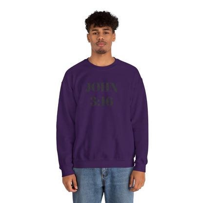 John 3:16 Crewneck Sweatshirt