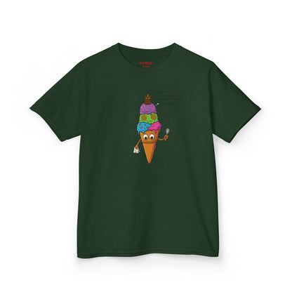 Kids Ice Cream Cone T-Shirt - Fun Summer Apparel, Perfect Gift for Birthdays, Playdates, Ice Cream Lovers, Family Outings