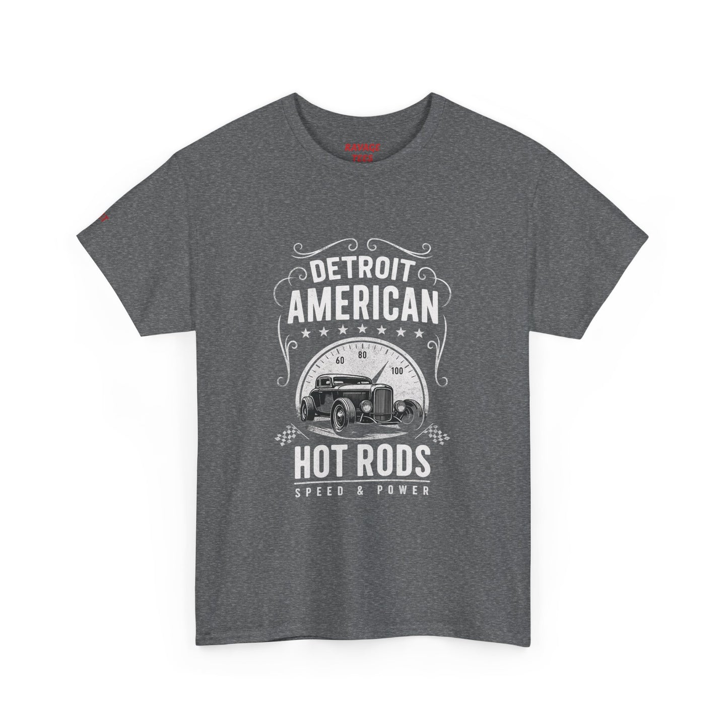 Vintage Hot Rod Unisex Heavy Cotton Tee, Classic Car Shirt
