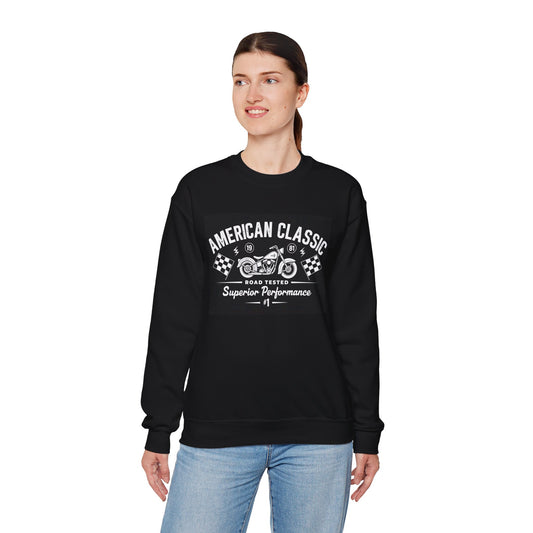 American Classic Motorcycle Sweatshirt