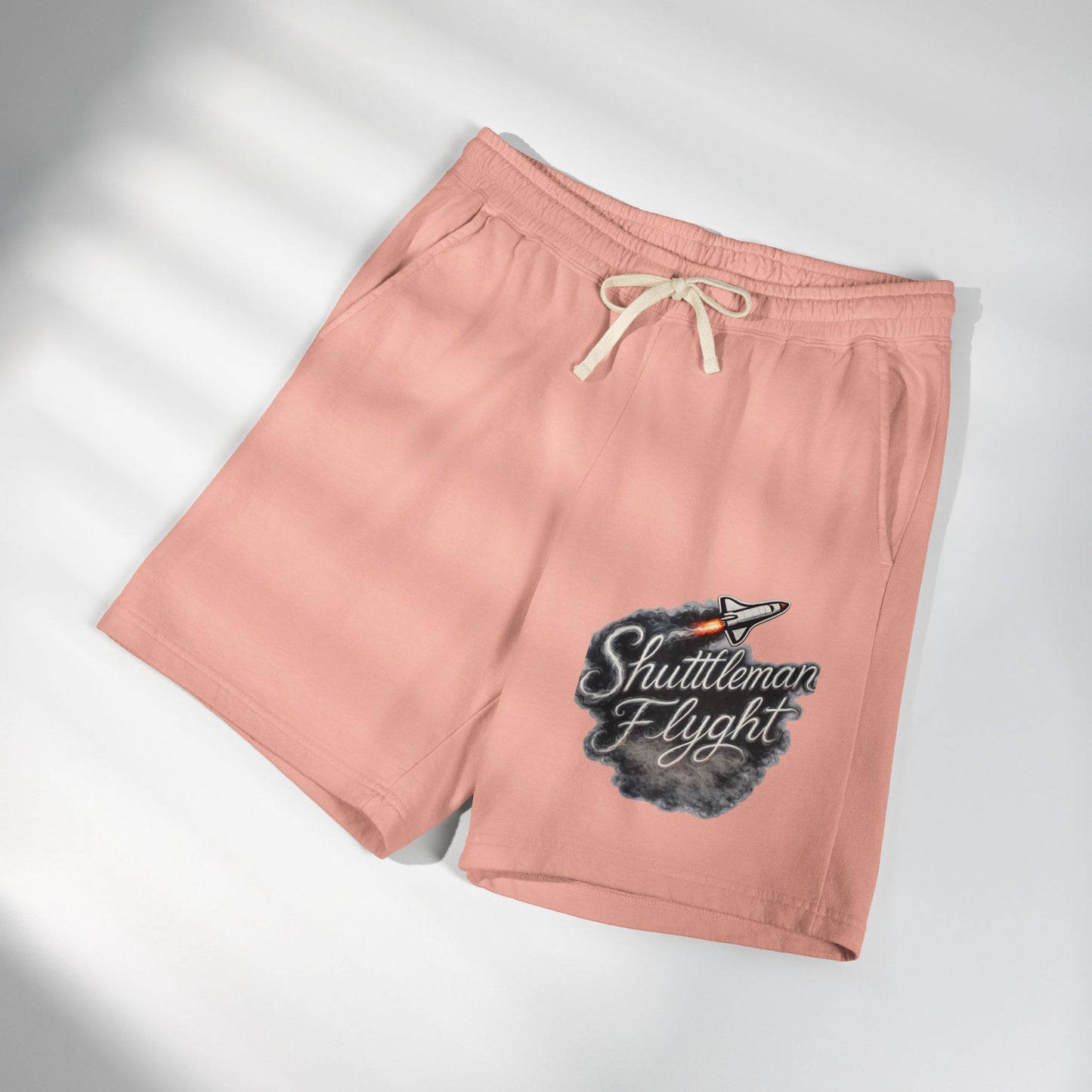 Unisex Garment-Dyed Lightweight Fleece Sweat Shorts