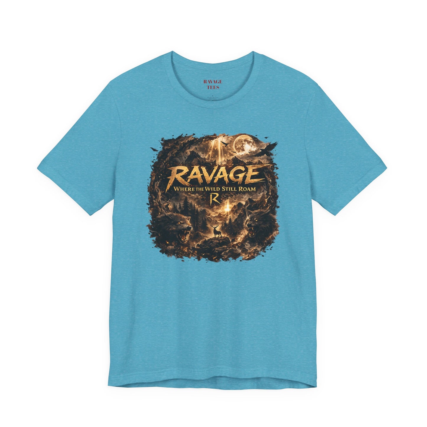 'Ravage Where the Wild Roam' Vintage T-Shirt