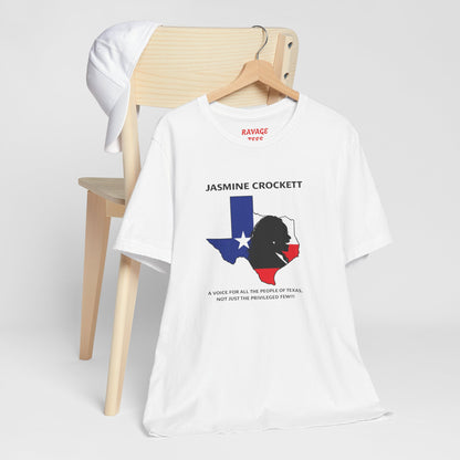 "Vote Jasmine Crockett" Tee Shirt
