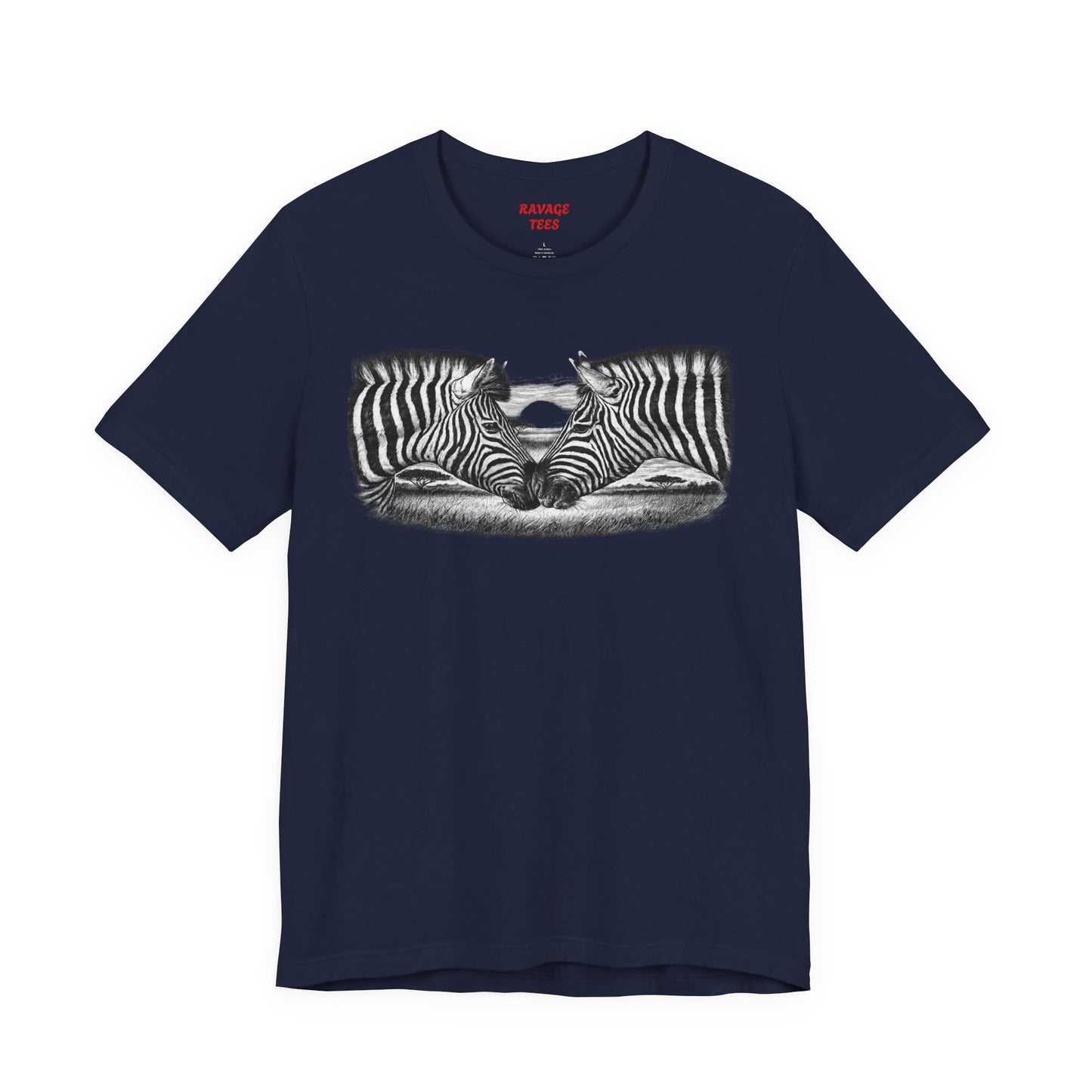 Zebra Heart Tee