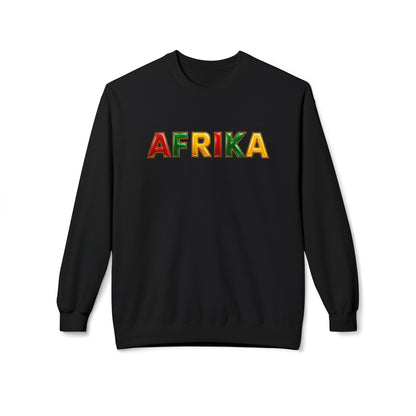 Afrika Map Sweatshirt – Africa Pride Crewneck