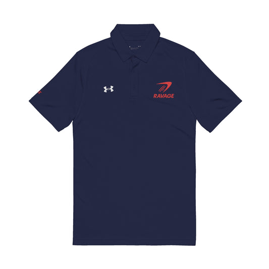 RAVAGE Under Armour Embroidered Performance Polo – Men’s Moisture-Wicking Activewear Shirt