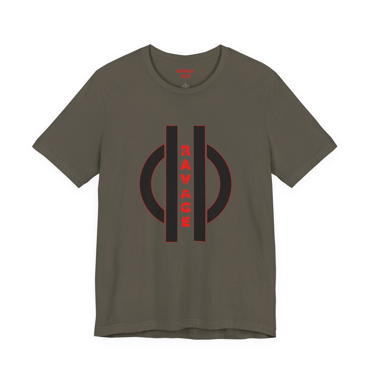 Ravage Vertical Logo T‑Shirt