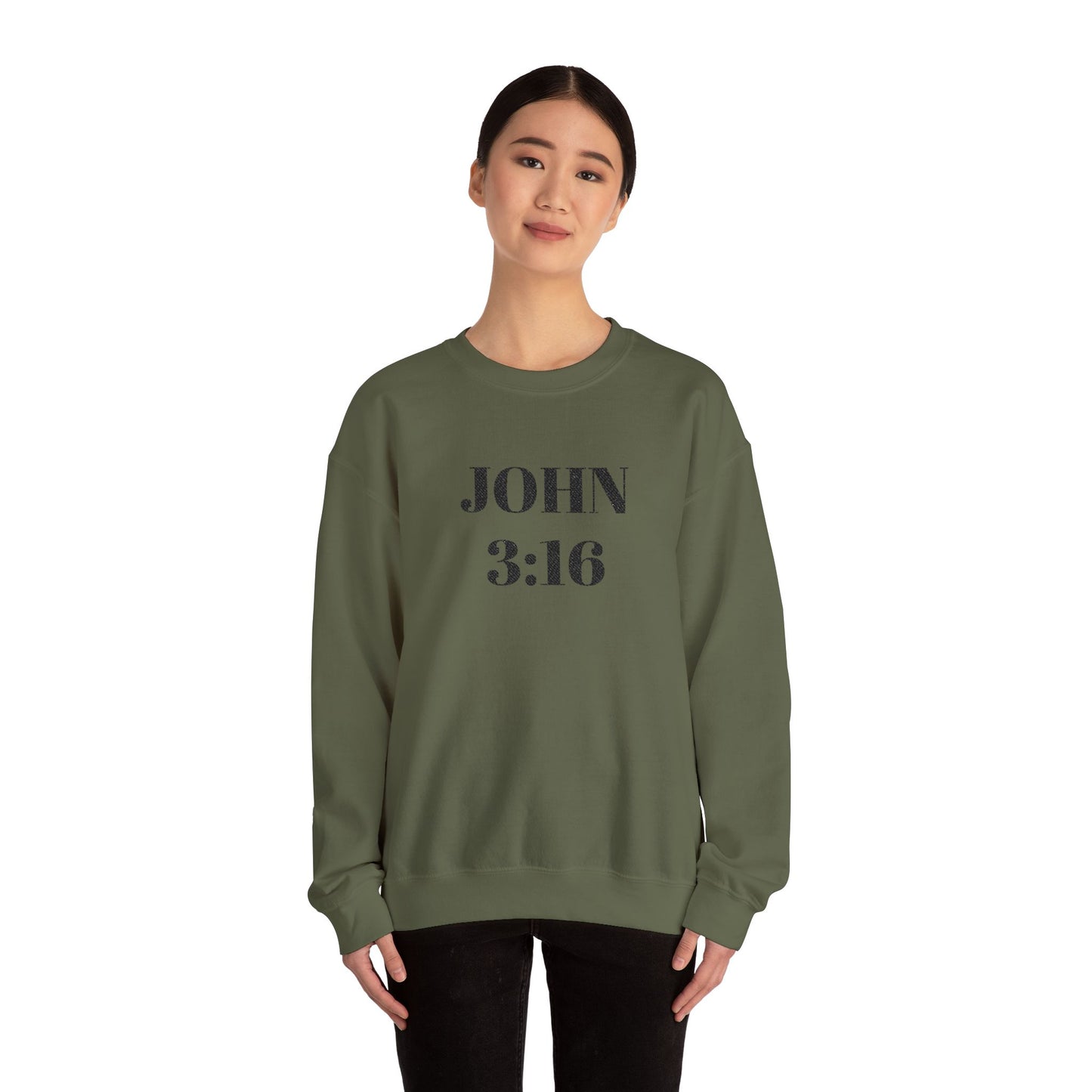 John 3:16 Crewneck Sweatshirt