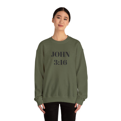 John 3:16 Crewneck Sweatshirt