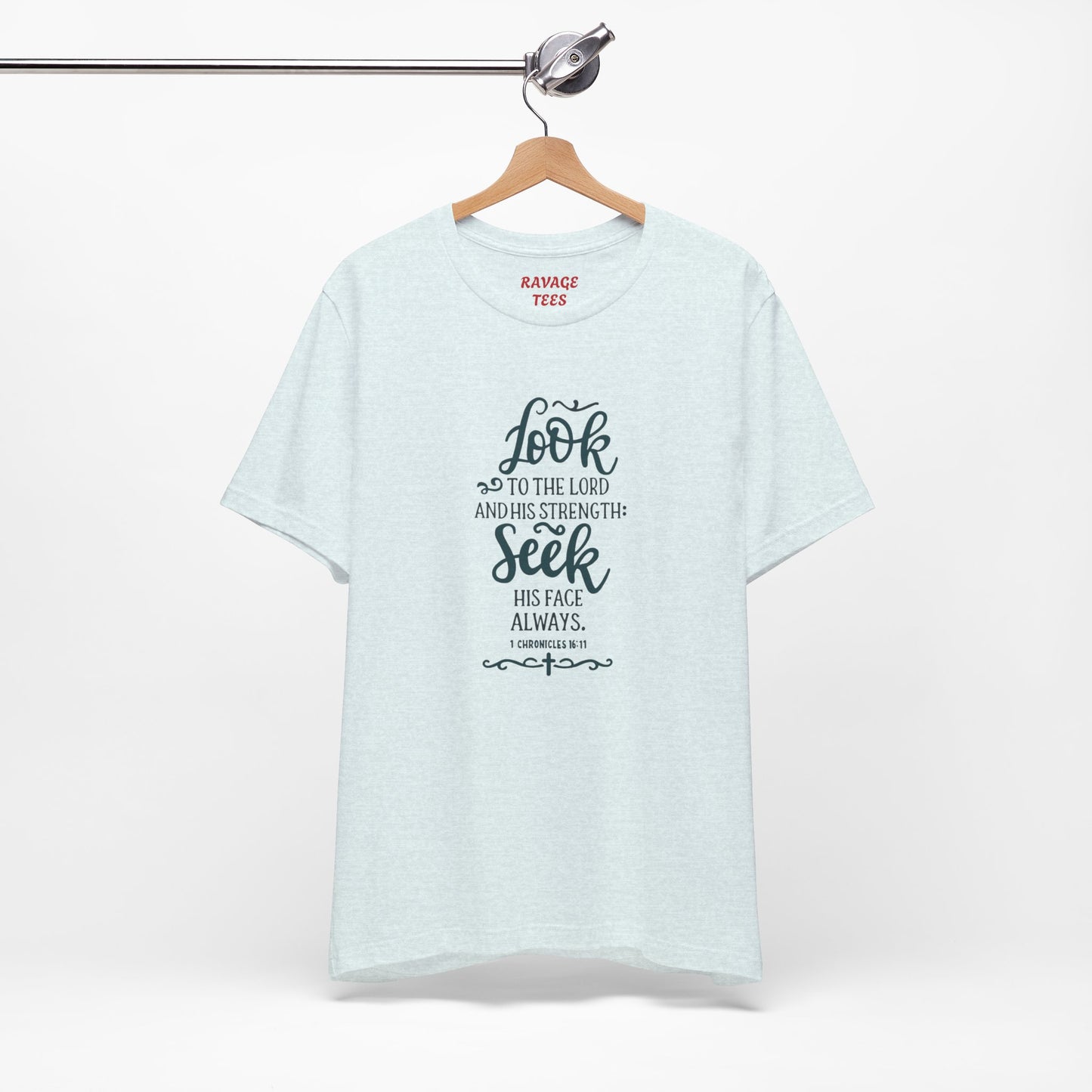 Seek His Guidance Tee: Inspirational Faith Quote Unisex T-Shirt