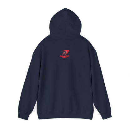 "Ravage Darkness With Light" Graphic Black Pullover Hoodie