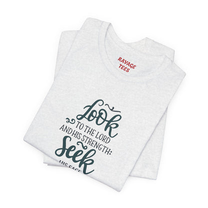 Seek His Guidance Tee: Inspirational Faith Quote Unisex T-Shirt
