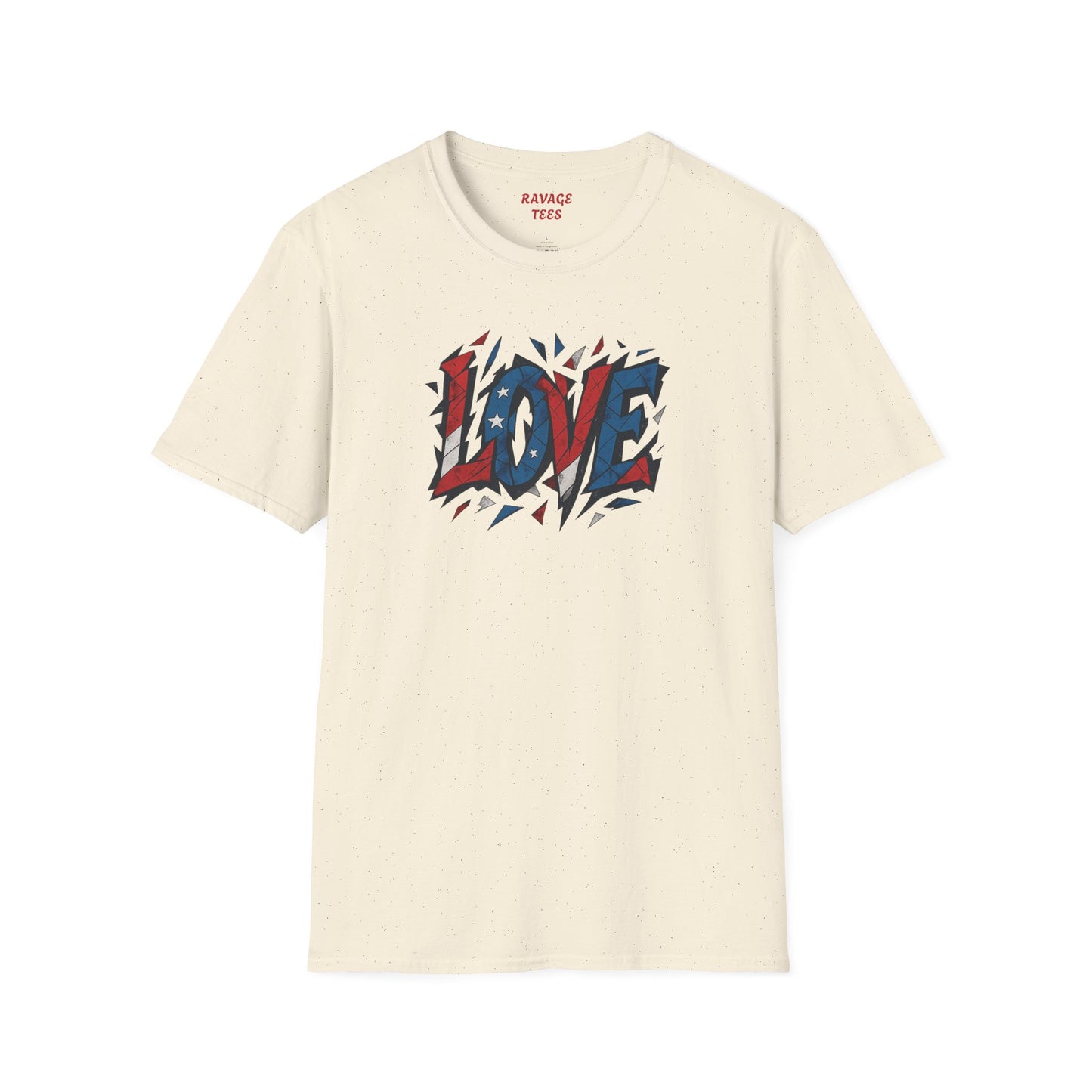 Soft Unisex Freedom & Love Graphic Tee | Gift & Daily Wear