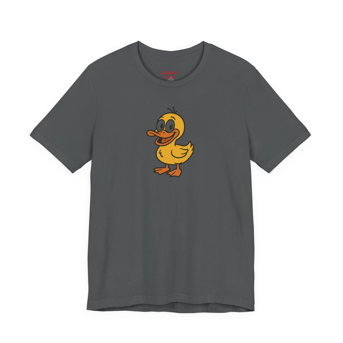 Cute Duck Graphic Tee for Animal Lovers, Unisex T-Shirt, Funny Gift Idea, Casual Wear, Summer Outfit