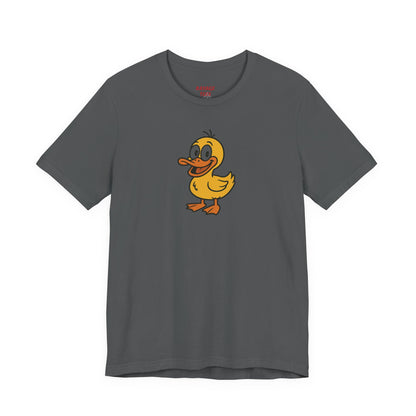 Cute Duck Graphic Tee for Animal Lovers, Unisex T-Shirt, Funny Gift Idea, Casual Wear, Summer Outfit