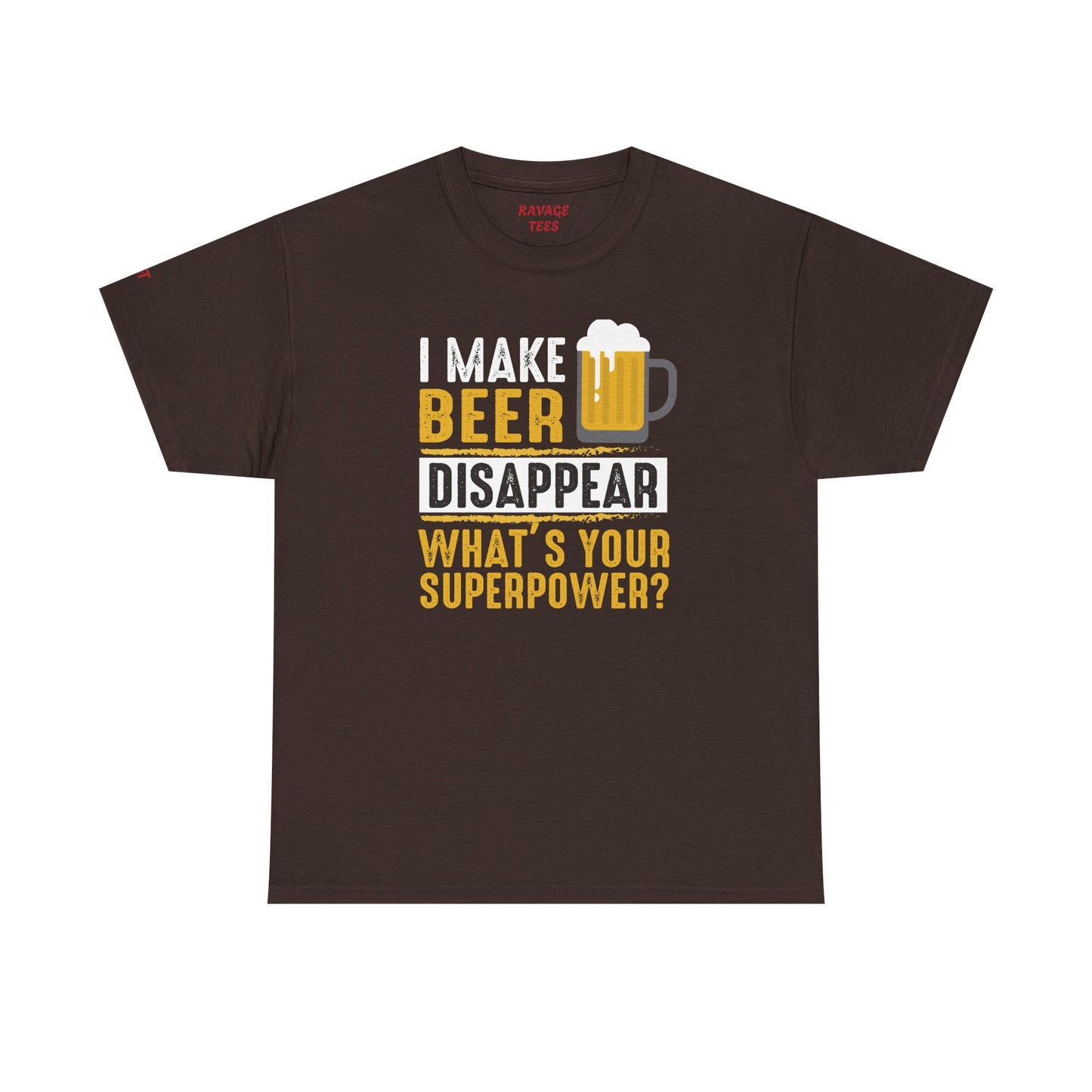 Unisex Beer Superpower Tee | Funny T-Shirt for Beer Lovers