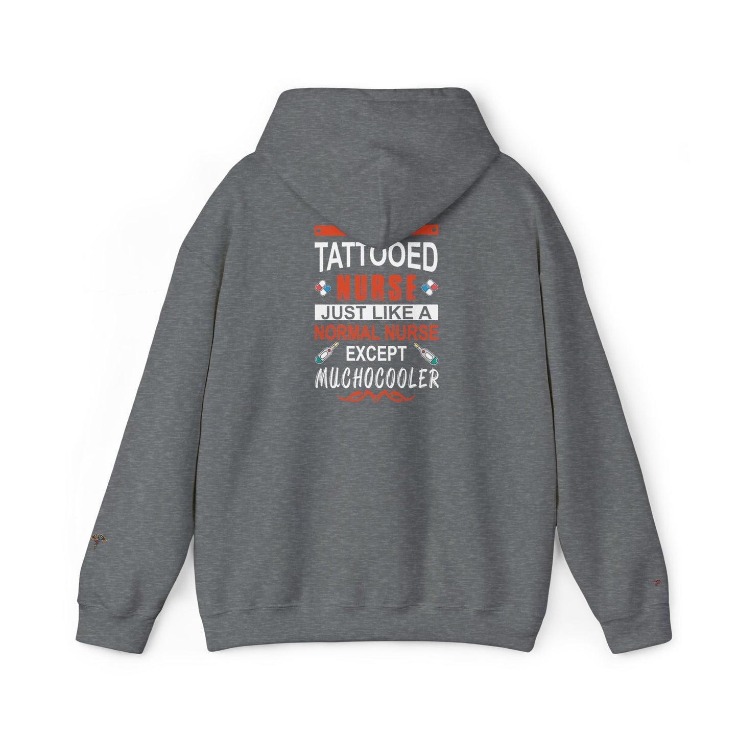 Tattooed Nurse Tee - Unisex Cotton Hoodie for Medical Professionals, Gifts for Nurses, Nurse Appreciation, Medical Humor Tee, Fun [...]