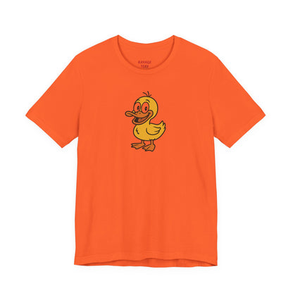 Cute Duck Graphic Tee for Animal Lovers, Unisex T-Shirt, Funny Gift Idea, Casual Wear, Summer Outfit