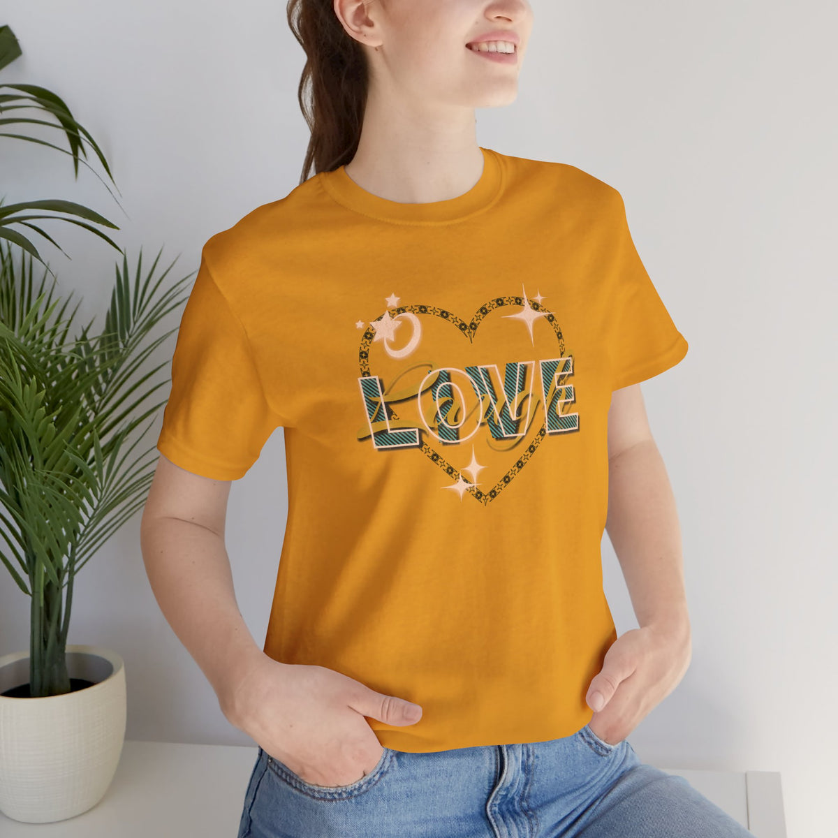 Liv Laugh Love Heart Graphic Tee