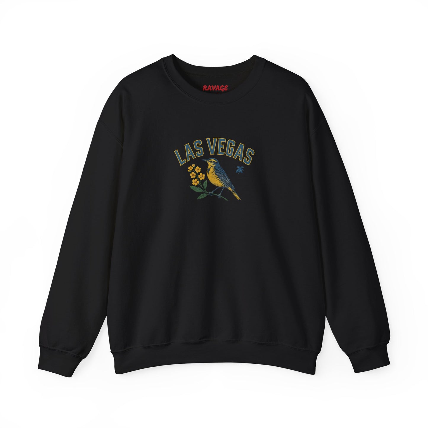 RAVAGE Las Vegas Vibe Unisex Crewneck Sweatshirt-Cozy Street wear